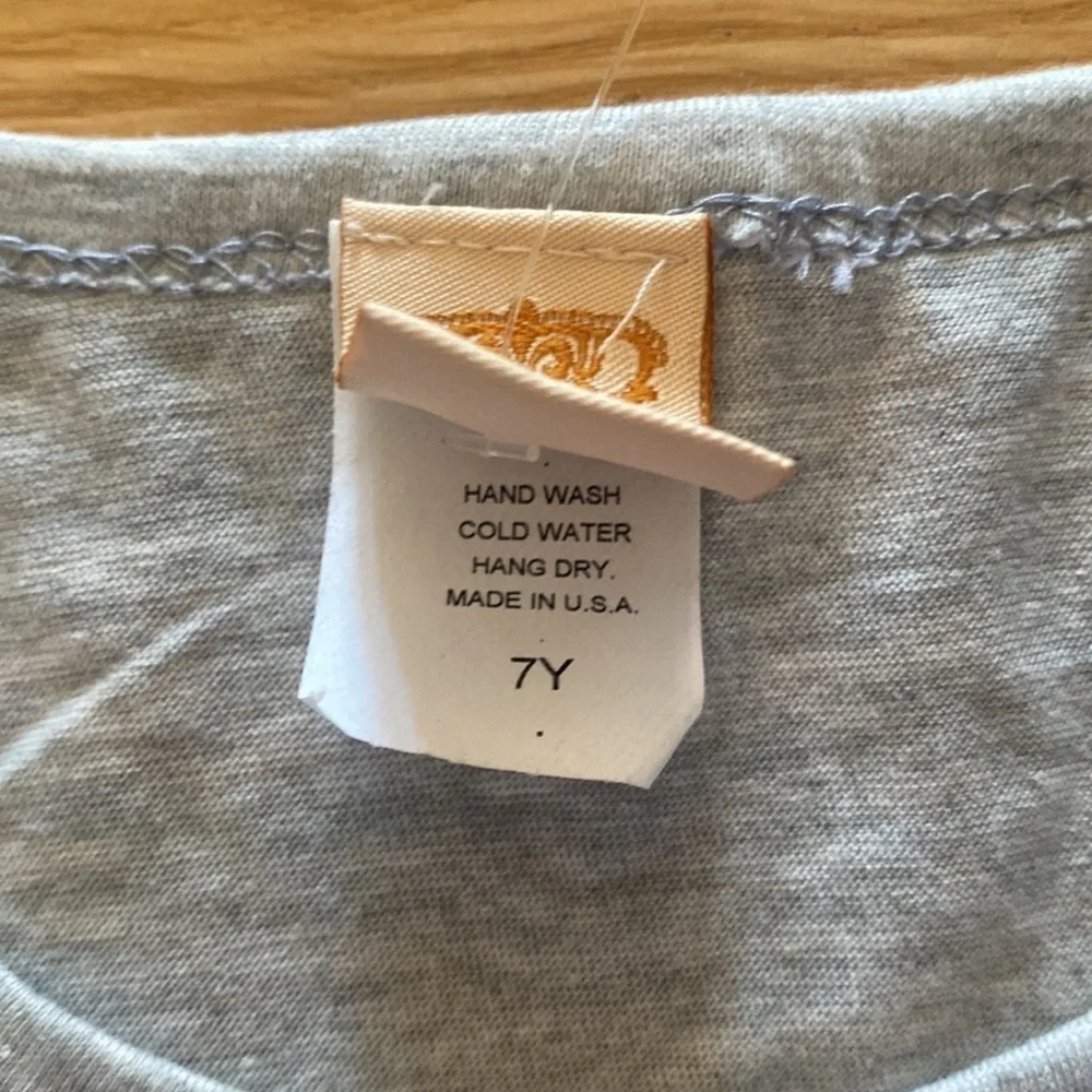 DMB Girls NWT Gray Butterfly Dress 7